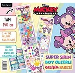 Doğan Egmont Yayıncılık Disney Mickey ve Arkadaşları Süper Şirin Boy Ölçerli Gelişim Paketi