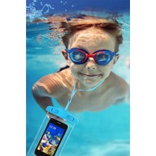 Dolia Huawei Enjoy 5s Su Geçirmez Kılıf Boyun Askılı Telefon Kılıfı Su Altı Kabı