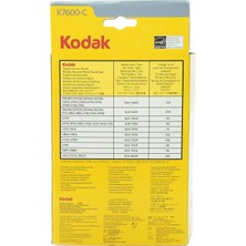 Kodak Pentax D-Li8 Batarya Için %100 Orjinal Kodak Şarj Aleti K7600-C + Araç Kiti