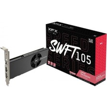 xfx Speedster Swft 105 AMD Radeon RX 6400 4gb GDDR6 64BIT Dx12 Gaming Ekran Karti (RX-64xL4SFG2)