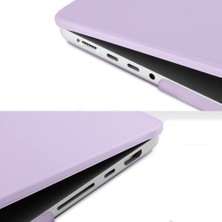 Codegen Apple 16" Macbook Pro M1 A2485 Mor Kılıf Koruyucu Kapak