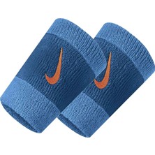 Nike Swoosh Wristbands Doublewide Uzun Havlu El Bilekliği Turkuaz N.000.1586.446.OS