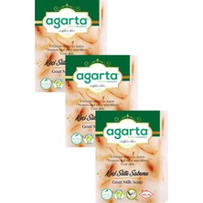 Agarta Doğal El Yapımı Keçi Sütü Sabunu 150 gr x 3 Adet