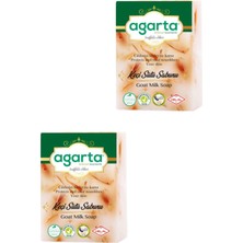 Agarta Doğal El Yapımı Keçi Sütü Sabunu 150 gr x 2 Adet