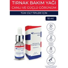 Juvenis Tırnak Bakımı Yağı Erkeklere Özel Buğday Yağlı Nemlendiren E Vitaminli Tırnak Bakımı Yağı 10ML