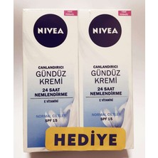 Nivea Canlandırıcı Gündüz Kremi Normal Cilt SPF15 50ML + 50 ml