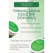 Juvenis Manikür Pedikür Peelingi Özel Formül Hızlı Etki Yumuşatan Tırnak Bakımı Peelingi 250GR