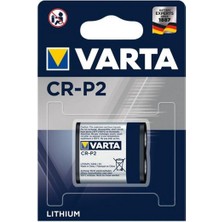 Varta Cr-P2 Lithium Pil 6 Volt DL223, Crp2