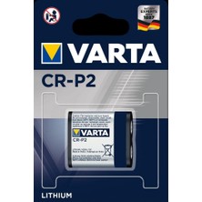 Varta Cr-P2 Lithium Pil 6 Volt DL223, Crp2