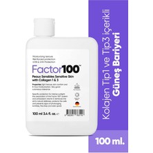 FACTOR100 Ultra Nemlendirici Leke Karşıtı Yüksek Koruma SPF50+ 100 ml