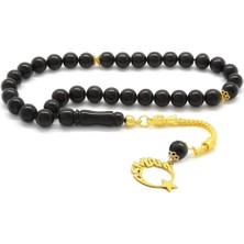 Online Hediye Sepeti 925 Ayar Gümüş Isim Yazılı Ayyıldız Püsküllü Küre Kesim Rus Oltu Tesbih