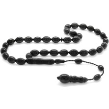 Online Hediye Sepeti Kumpas Işçilikli Arpa Kesim Erzurum Oltu Taşı Tesbih