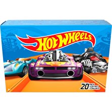 Hot Wheels Yirmili Araba Seti - Geniş Ürün Yelpazesi, 20’li Oyuncak Araba Koleksiyonu, 1:64 Ölçek