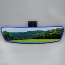 Takgör Pırlanta-6 Dik Kollu Universal Dikiz Aynası 27 x 7 cm Mavi