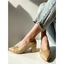 Saracshoes Gerçek Deri Nude  Bonita