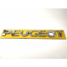 Behin Dizayn PEUGEOT UYUMLU 407 Bagaj Yazısı 185mm-21mm
