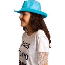 Bay Şapkacı Kovboy Fötr Kadın Şapka 6251