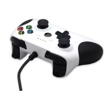 DNR Bilişim Xbox One S|x/xbox Series S|x/ Pc Windows 7/8/10 Muadil Kablolu Oyun Kolu Beyaz