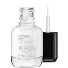 KikoMilano KIKO Oje - Power Pro Naıl Lacquer. 02 Bıanco French