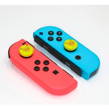 Khalkedon Nintendo Switch Analog Başlığı Pokemon Pikachu Sarı (Switch / Switchlite / Switch OLED Uyumlu)