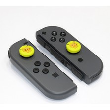 Khalkedon Nintendo Switch Analog Başlığı Pokemon Pikachu Sarı (Switch / Switchlite / Switch OLED Uyumlu)