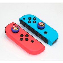 Khalkedon Nintendo Switch Analog Başlığı Super Mario (Switch / Switchlite / Switch OLED Uyumlu)