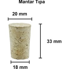 Afracam Şarap Yeşil 750 ml Mantar Tıpalı ve Kapüşonlu Boş Çukur Cam Şişe