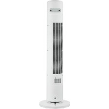 Luxell LXF-260 W Uzaktan Kumandalı Zaman Ayarlı Uyku Modu Beyaz Kule Vantilatör 45W