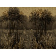 Botanik Özel Tasarım Duvar Kağıdı Vinil