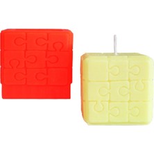 Hobizubi Puzzle Silikon Mum Kalıbı M-163