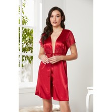 Pierre Cardin  Saten Sabahlık - 1020