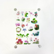 Hobizubi Reçine Epoksi Asetat - Karışık Çiçek