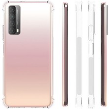 Canpay Huawei P Smart 2021 Uyumlu Kılıf Case, Şeffaf Ultra Koruma Hard Transparent Ultra Protected