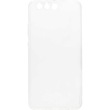 Canpay Huawei P10 Plus Uyumlu Kılıf Case, Soft, Transparent, Şeffaf Ultra Esnek Ince Silikon