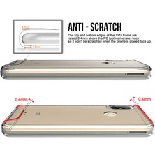 Canpay Xiaomi Mi A2 Lite Uyumlu Kılıf Şeffaf Sert Ultra Koruma Teknolojisi Transparent Case