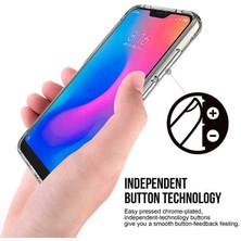 Canpay Xiaomi Mi A2 Lite Uyumlu Kılıf Şeffaf Sert Ultra Koruma Teknolojisi Transparent Case