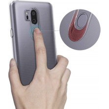 Canpay Lg G7 Thinq Uyumlu Kılıf Case, Soft, Transparent, Şeffaf Ultra Esnek Ince Silikon