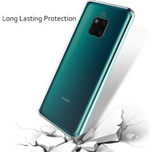 Canpay Huawei Mate 20 Pro Uyumlu Kılıf Case, Soft, Transparent, Şeffaf Ultra Esnek Ince Silikon