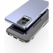Canpay Vivo Y21S Uyumlu Kılıf Camera Protected Transparent Flexible A+ Quality Cover Case