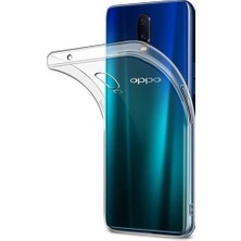 Canpay Oppo RX17 Pro Uyumlu Kılıf Case, Soft, Transparent, Şeffaf Ultra Esnek Ince Silikon