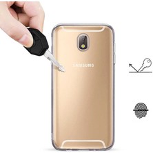 Canpay Samsung Galaxy J730 Pro Uyumlu Kılıf Case, Soft, Transparent, Şeffaf Ultra Esnek Ince Silikon