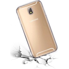 Canpay Samsung Galaxy J730 Pro Uyumlu Kılıf Case, Soft, Transparent, Şeffaf Ultra Esnek Ince Silikon