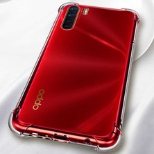 Canpay Oppo Reno 3 Uyumlu Kılıf Case, Şeffaf Ultra Koruma Hard Transparent Ultra Protected