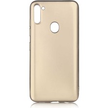 Canpay Samsung Galaxy A11 Uyumlu Kılıf Premium Serisi Elden Kaymaz Pürüzsüz Yumuşak Esnek