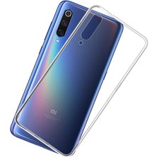 Canpay Xiaomi Mi 9 Se Uyumlu Kılıf Case, Soft, Transparent, Şeffaf Ultra Esnek Ince Silikon