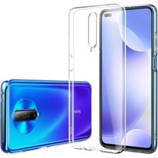 Canpay Xiaomi Redmi K30 Uyumlu Kılıf Case, Soft, Transparent, Şeffaf Ultra Esnek Ince Silikon