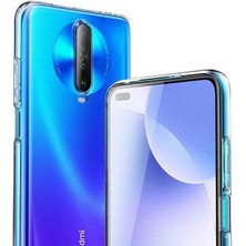 Canpay Xiaomi Redmi K30 Uyumlu Kılıf Case, Soft, Transparent, Şeffaf Ultra Esnek Ince Silikon