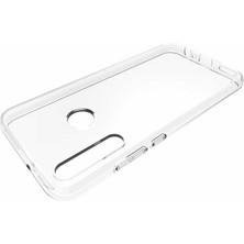 Canpay Huawei P40 Lite E Uyumlu Kılıf Case, Soft, Transparent, Şeffaf Ultra Esnek Ince Silikon