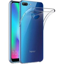 Canpay Huawei Honor 9 Lite Uyumlu Kılıf Case, Soft, Transparent, Şeffaf Ultra Esnek Ince Silikon