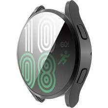 Canpay Samsung Galaxy Watch 4 (40MM) Uyumlu Akıllı Saat Ekran Koruyucu Kılıf Full Kaplayan Darbe Emici